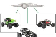 FASTRAX AXIAL WRAITH HEAVY DUTY FRONT UNIVERSAL DRIVESHAFTS FTAX06 - OUT OF STOCK